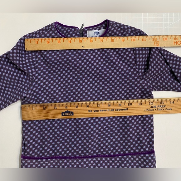 FLORENCE FANCY Purple Corduroy Jane Girls Dress Brand new size 4 - Picture 4 of 11